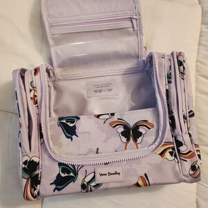 Vera Bradley lavender Butterflies ReActive Hanging Organizer